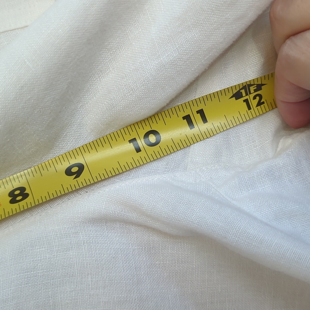 Chico's 100% Linen Cropped Wide-Leg Pants - Picture 7 of 9